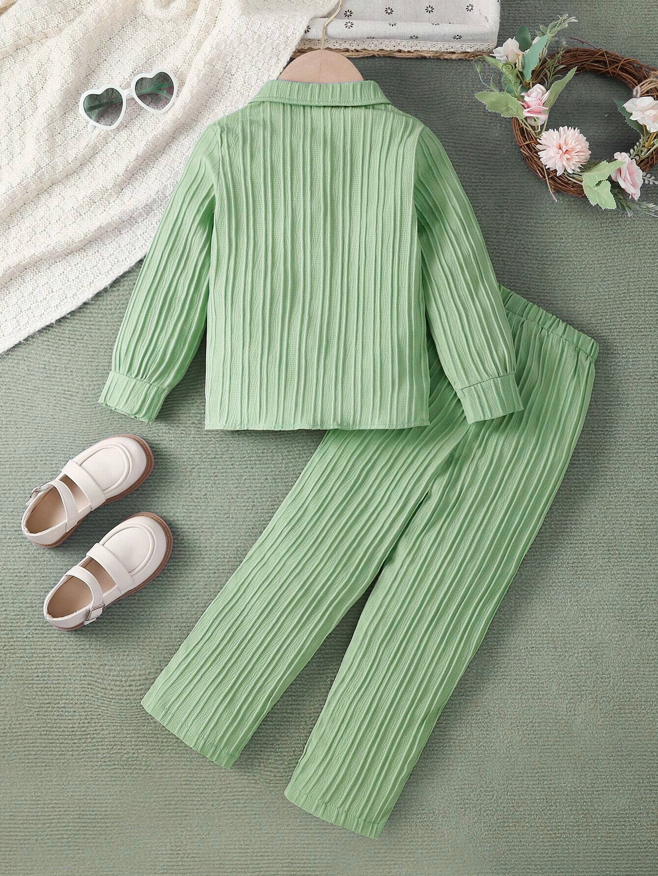 Girls Green Co-ords Set