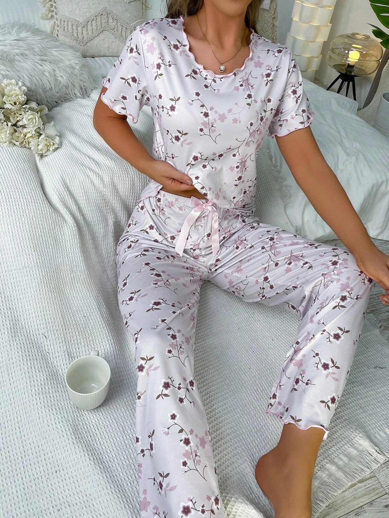 Women's Printed Sleepwear Set