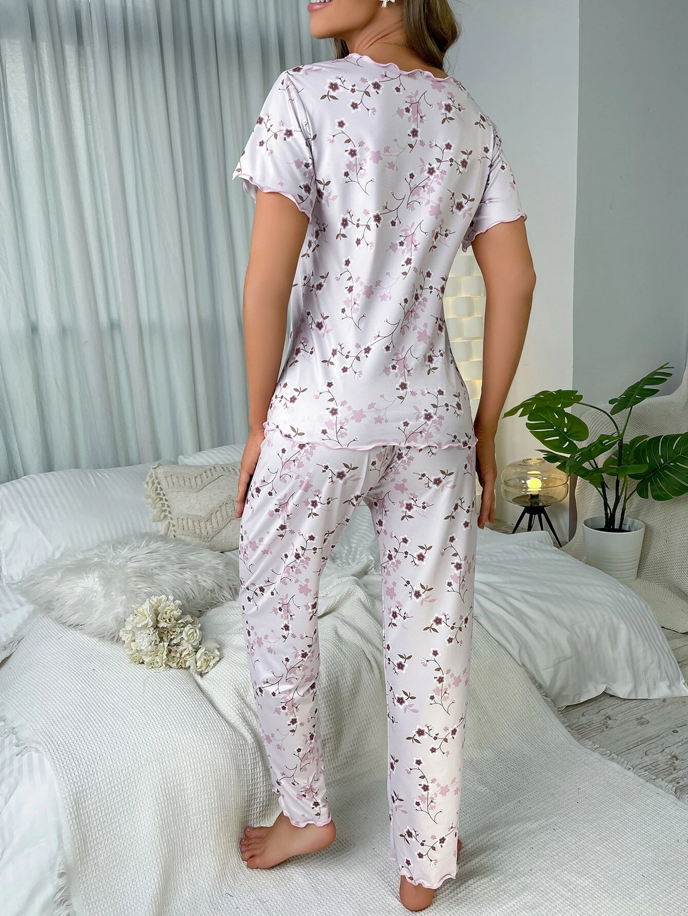 Women's Printed Sleepwear Set