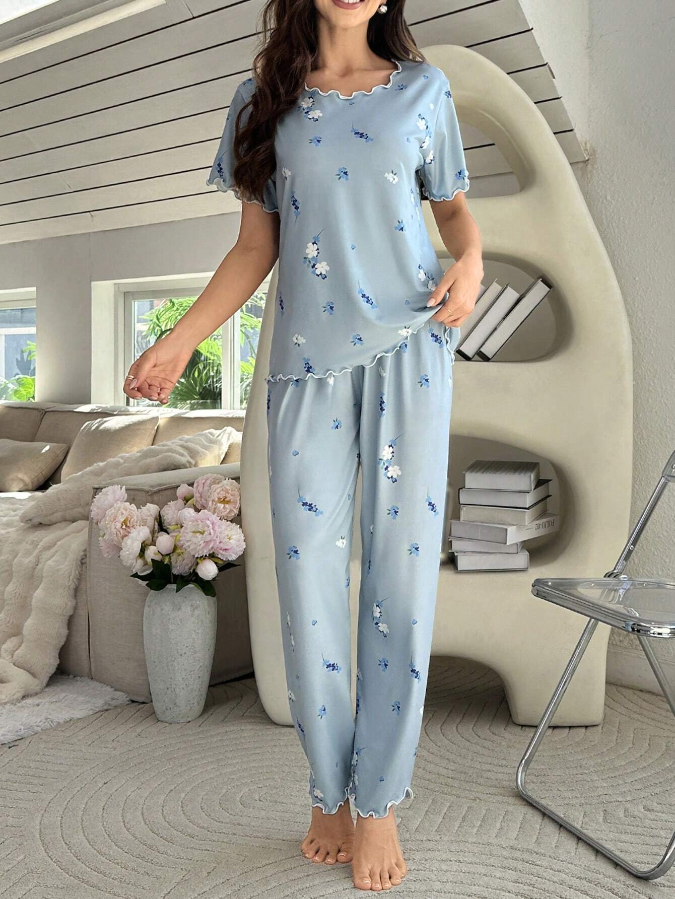 Women's Floral Printed Co-ords Set