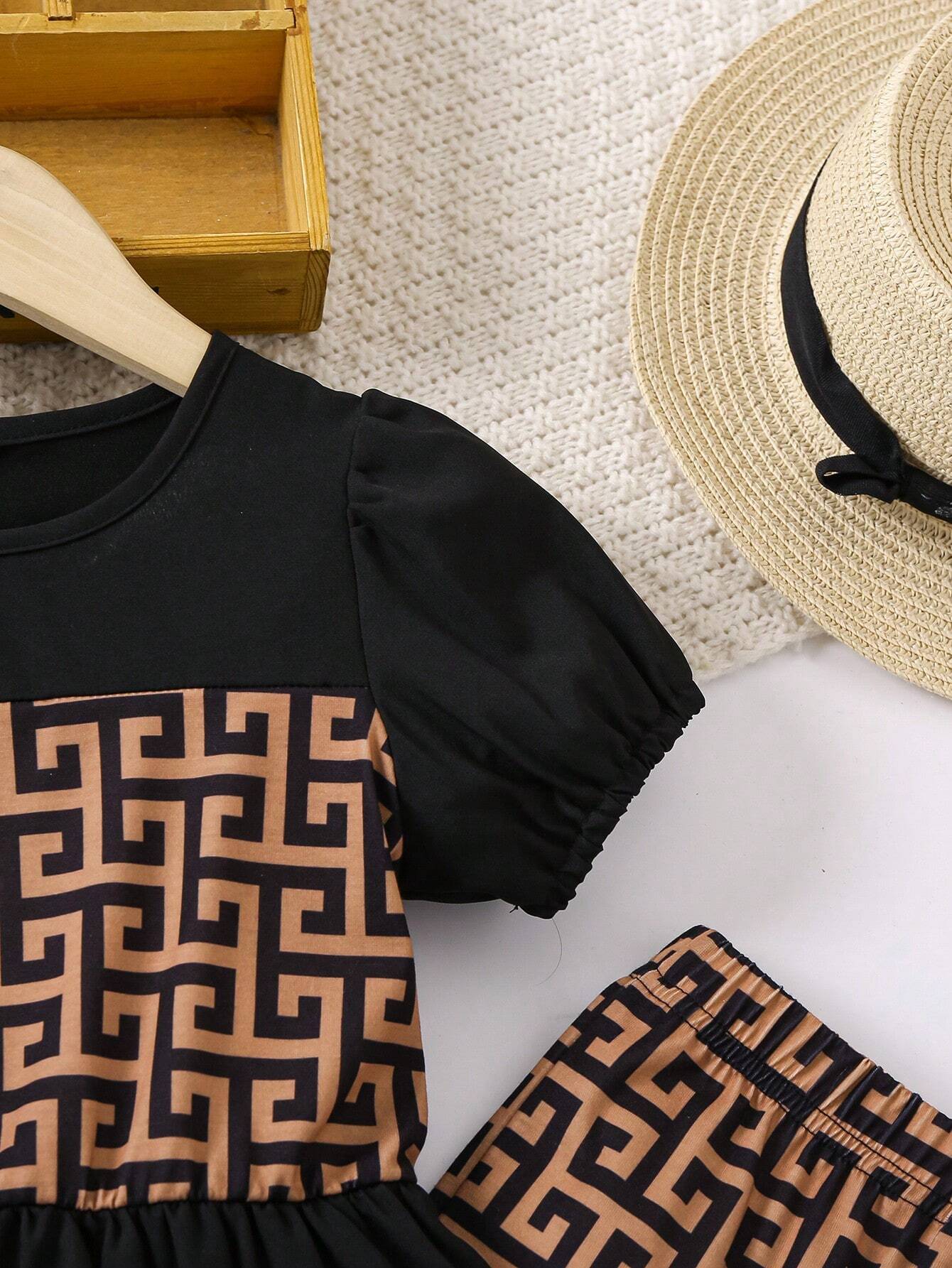 Kids Girls Top and Bottom Set