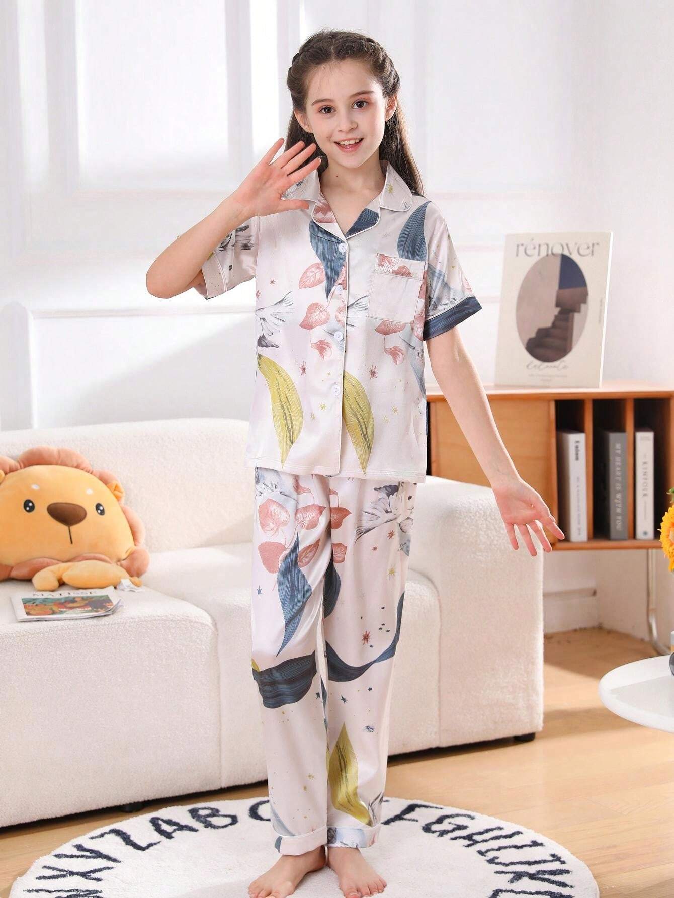 Sparrow Printed Kids Unisex Nightsuit