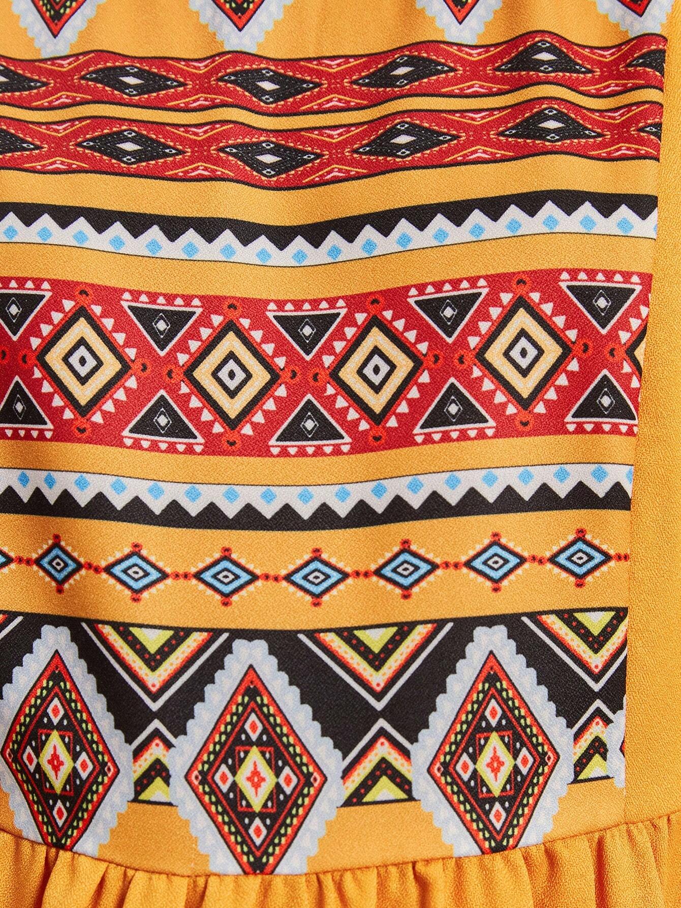 Girls Mustard Frocks