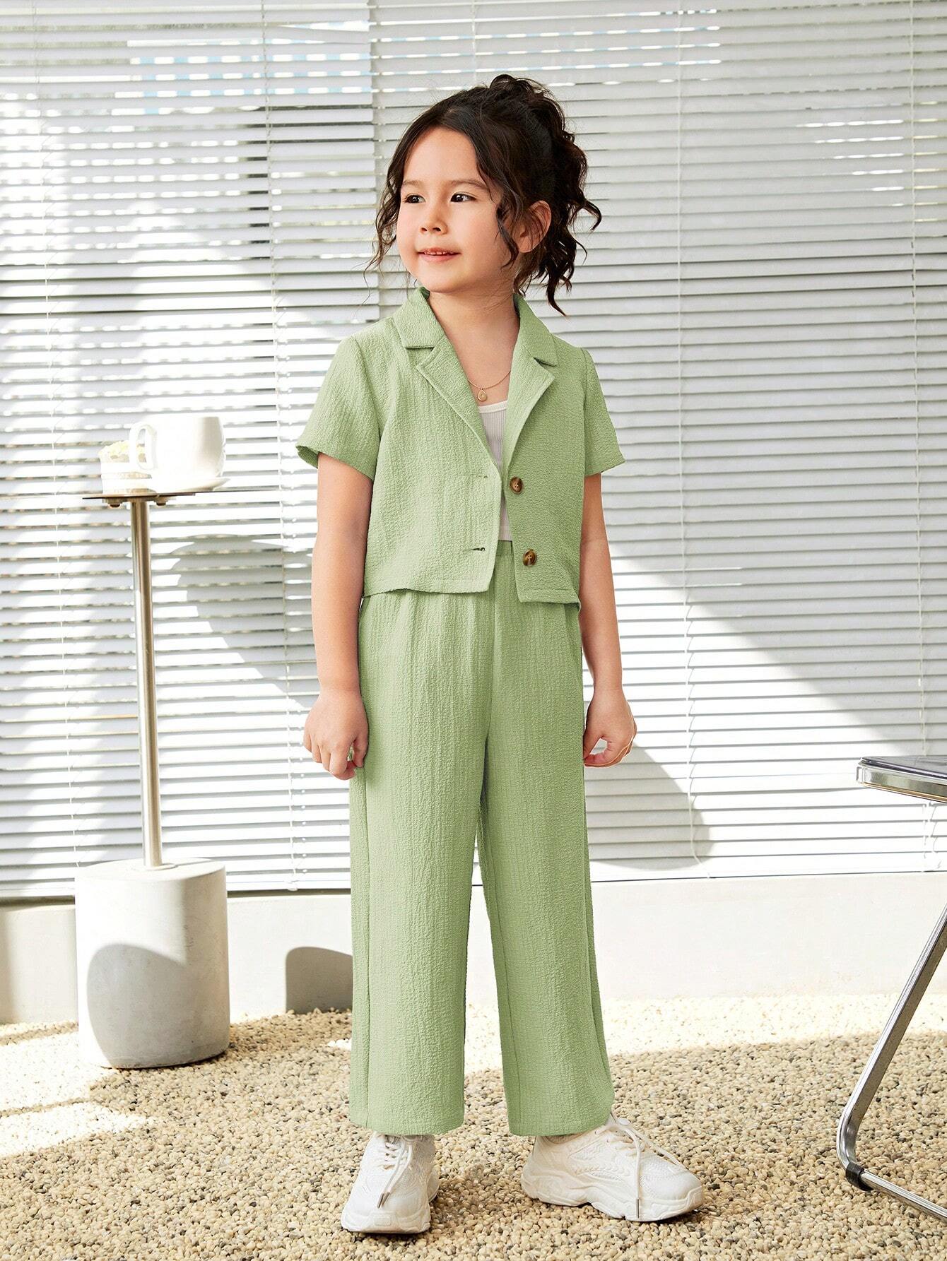 Girls Green Co-ords Clothing Set