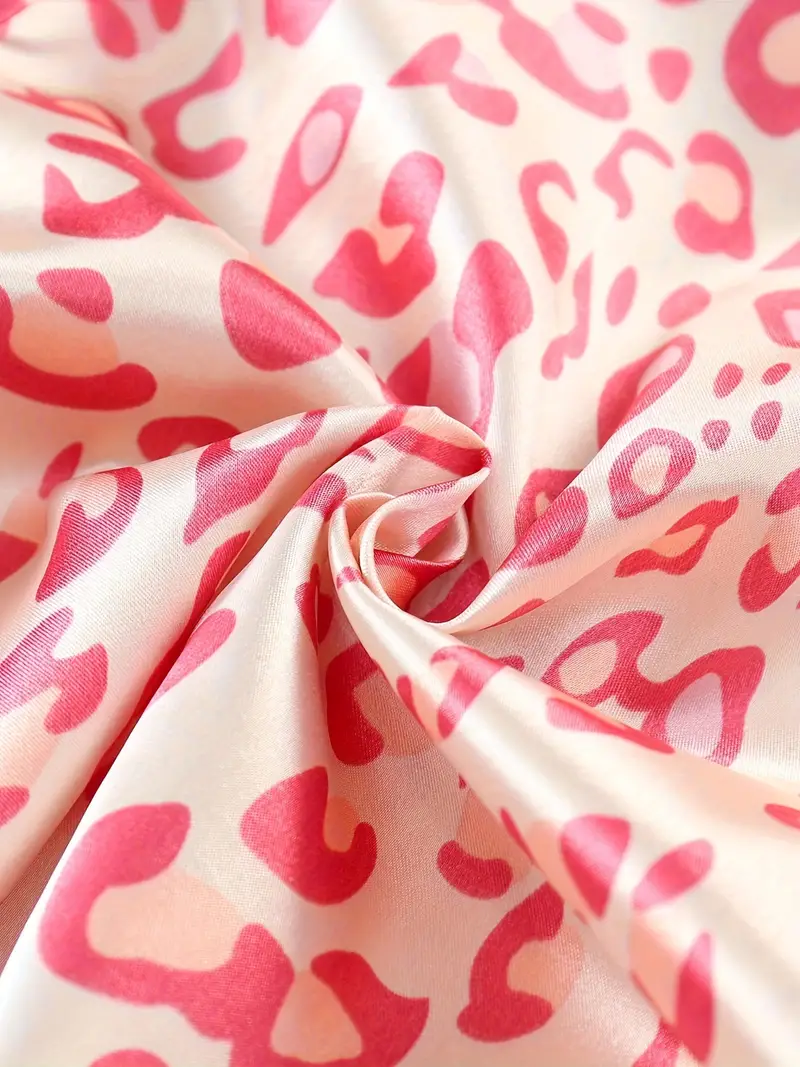 Pink Digital Printed Unisex Kids Nightsuit Set