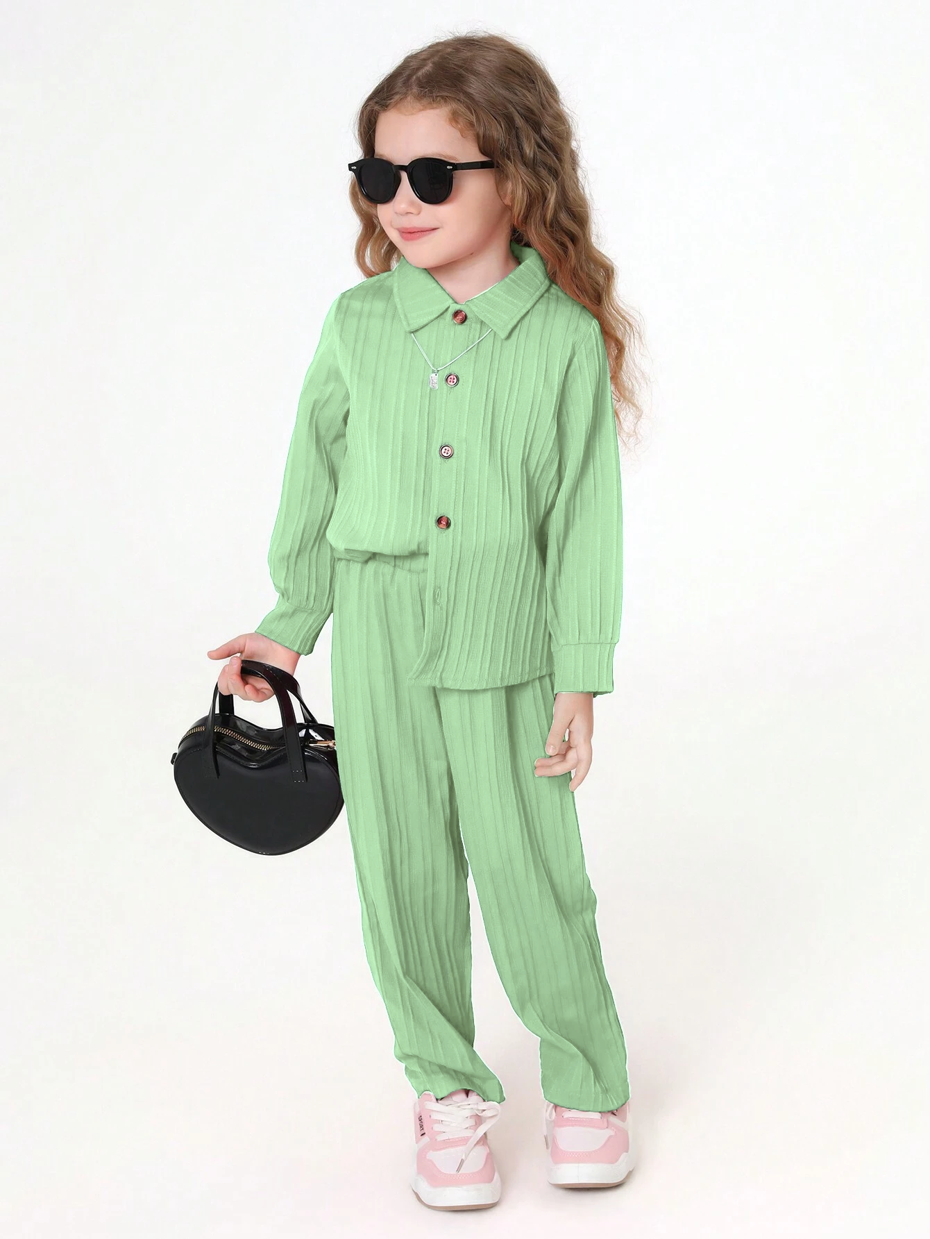Girls Green Co-ords Set