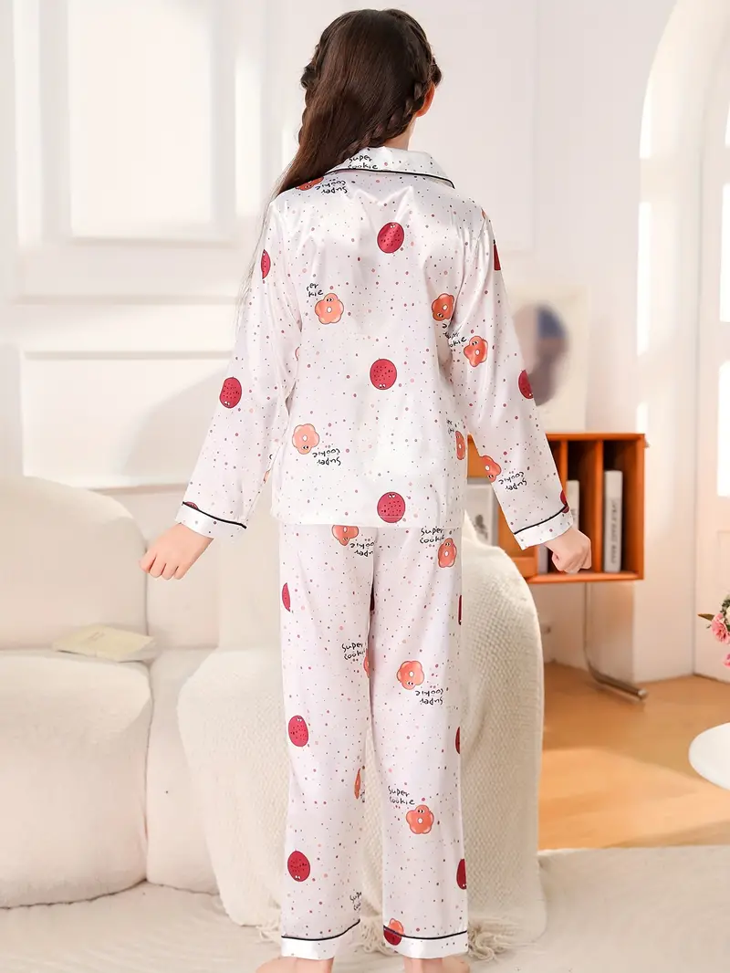 Cookie Printed Kids Unisex Nightsuit