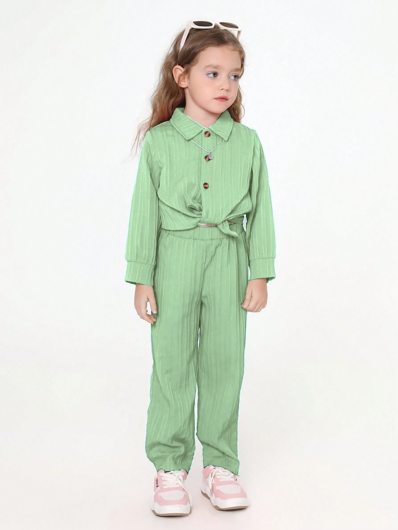 Girls Green Co-ords Set