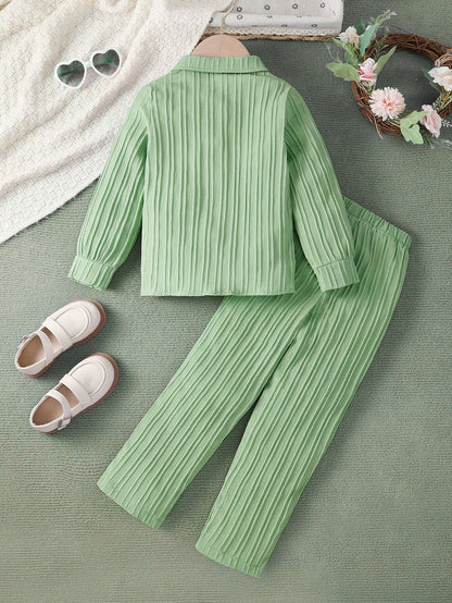 Girls Green Co-ords Set