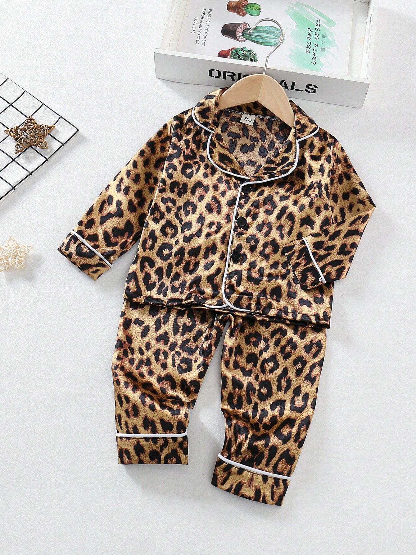 Solid Blue Unisex Nightsuit Set For Kids