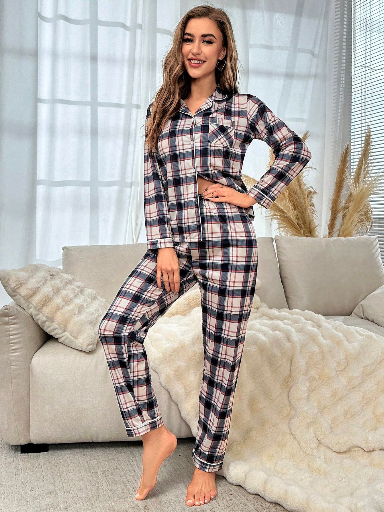 Trendy Pajama Set
