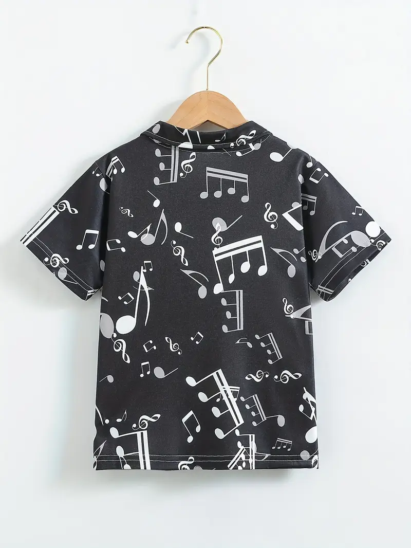 Kids Half Sleeves Printed Polo T-shirts