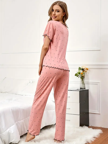 Women's Polta Dot Co-ords Set