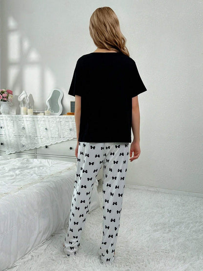 Girls DTF Printed Co-ords Nightsuits