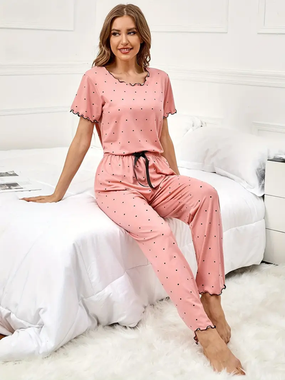 Women's Polta Dot Co-ords Set