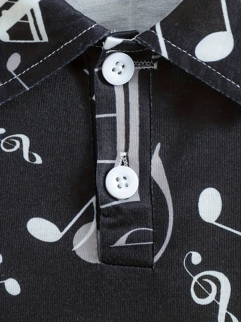 Kids Half Sleeves Printed Polo T-shirts