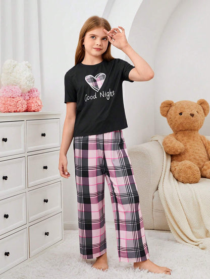Girls DTF Printed Co-ords Nightsuits