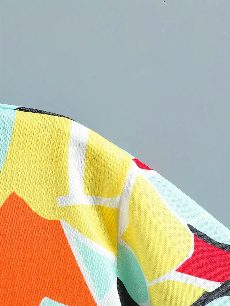 Kids Half Sleeves Printed Polo T-shirts